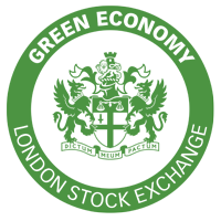 Logotipo da Economia Verde da Bolsa de Valores de Londres