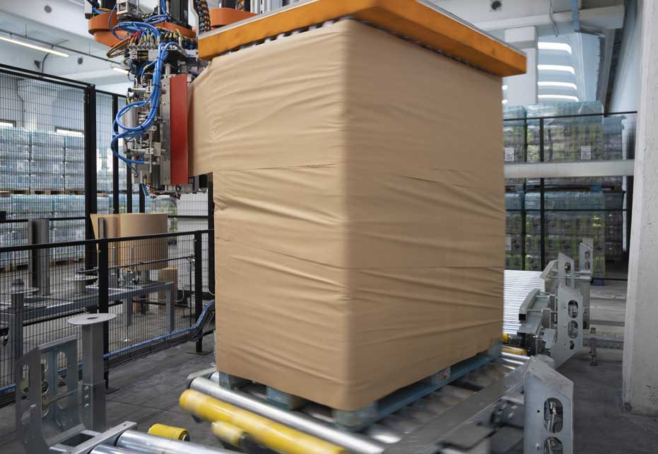 Smurfit Westrock’s papirbaserede pallet wrap reducerer forsyningskæders CO2-udledning