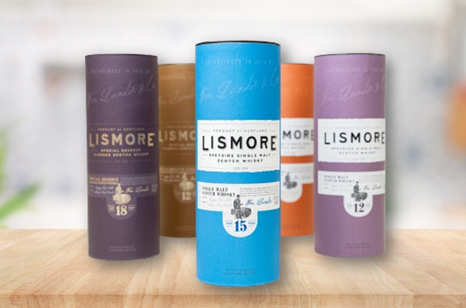 Helping Lismore reach their sustainability goals with luxury cardboard tube packaging