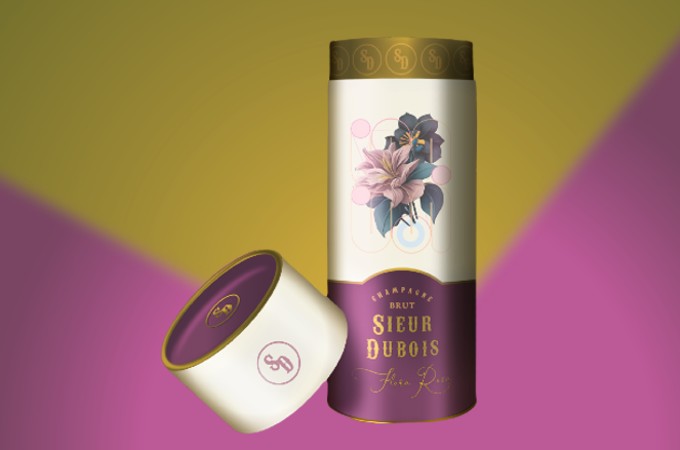 Luxury gift tube packaging