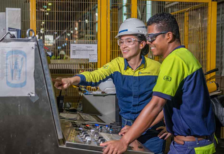 Female engineer at Smurfit Kappa