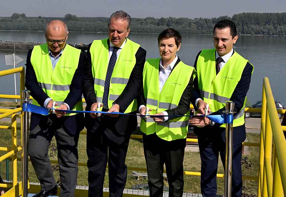 industrial water treatment plant in Serbia