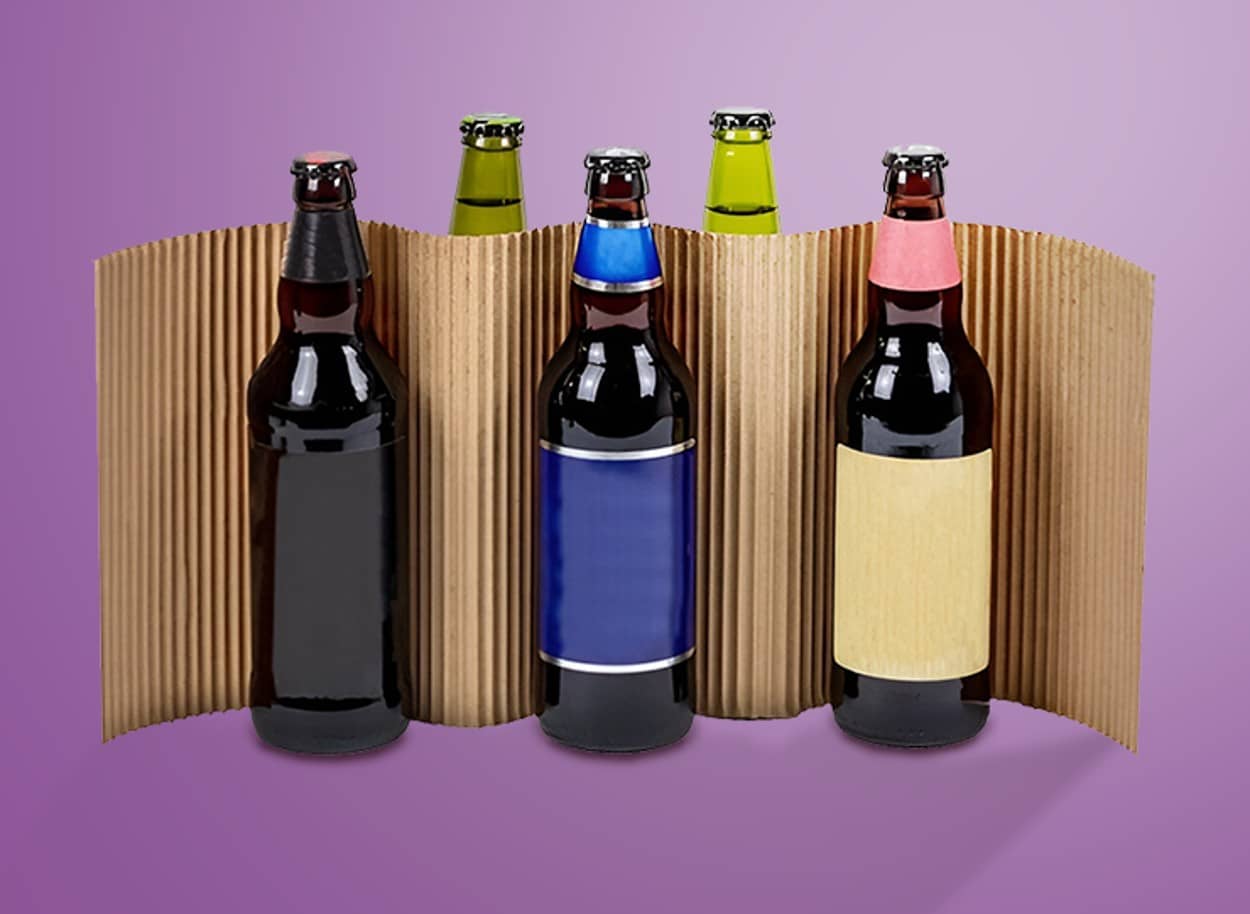 Cardboard drinks protection liners