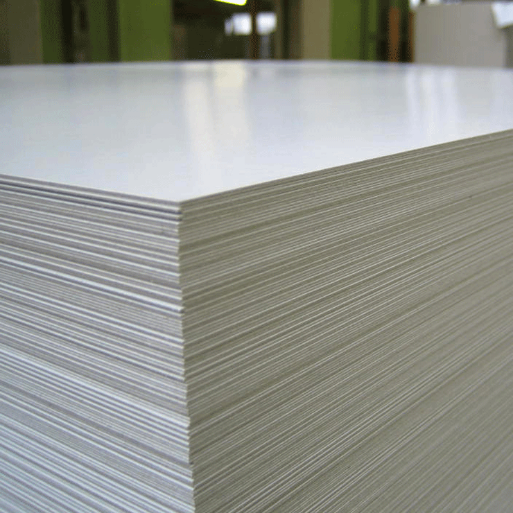 coated recycled paperboard