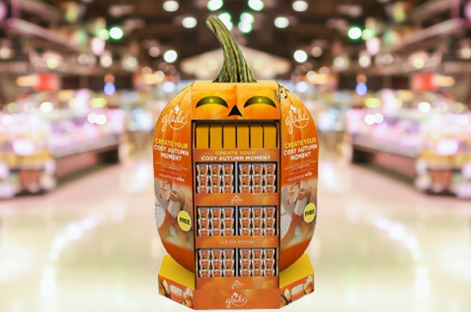 Discover how our award-winning Halloween display boosted sales for SC Johnson's Glade brand.