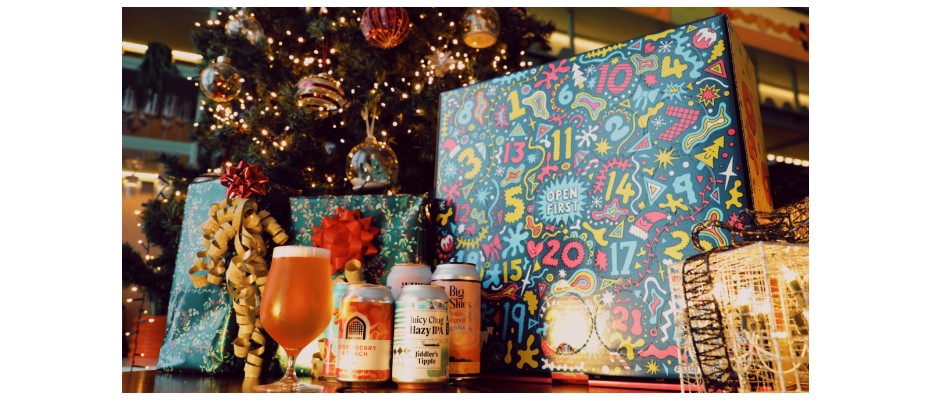 Beer advent calendar packaging