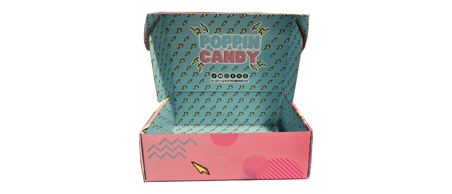 Candy packaging box