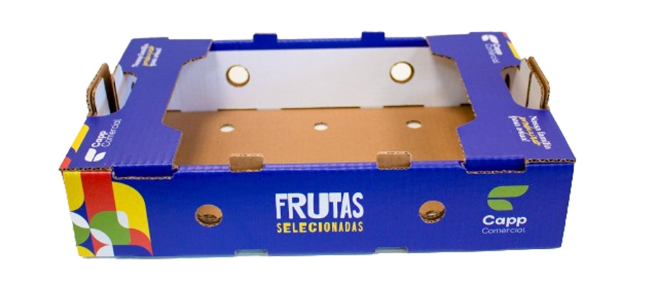 trays, cardboard trays, fruit packaging, grape packaging