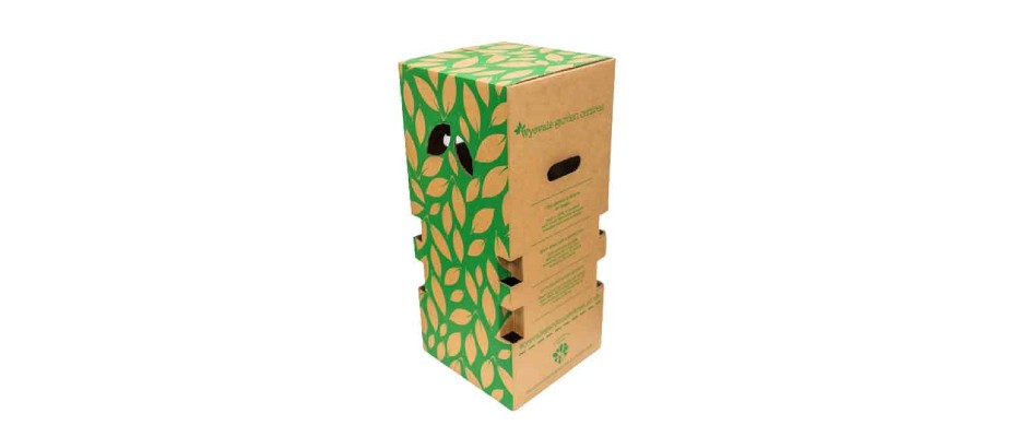 Water-resistant plant shipping boxes