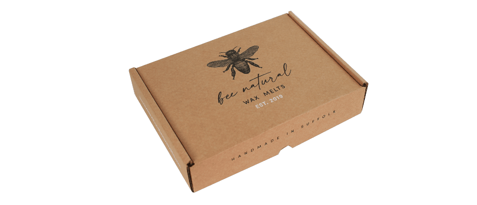 Wax melts ecommerce packaging