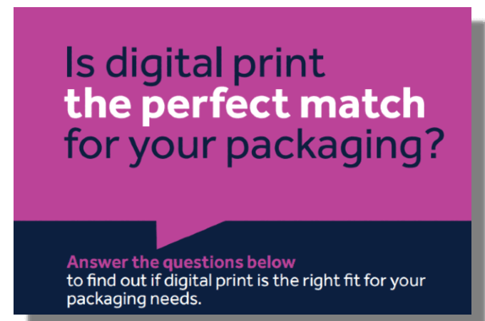 Digital printing packaging solutions