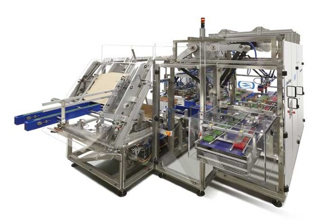 Wraparound case tray packaging machine