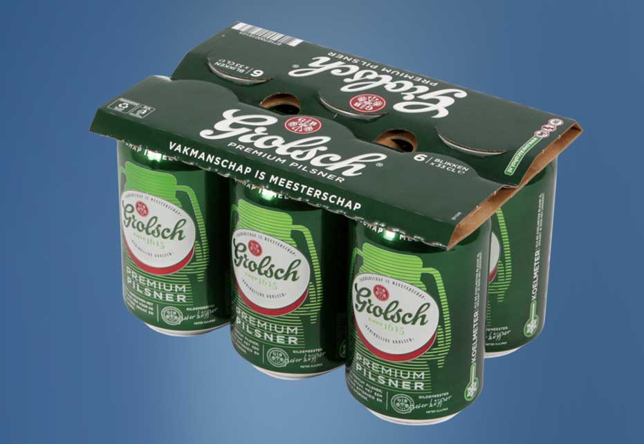 Grolsch, TopClip, Cardboard Can-Toppers