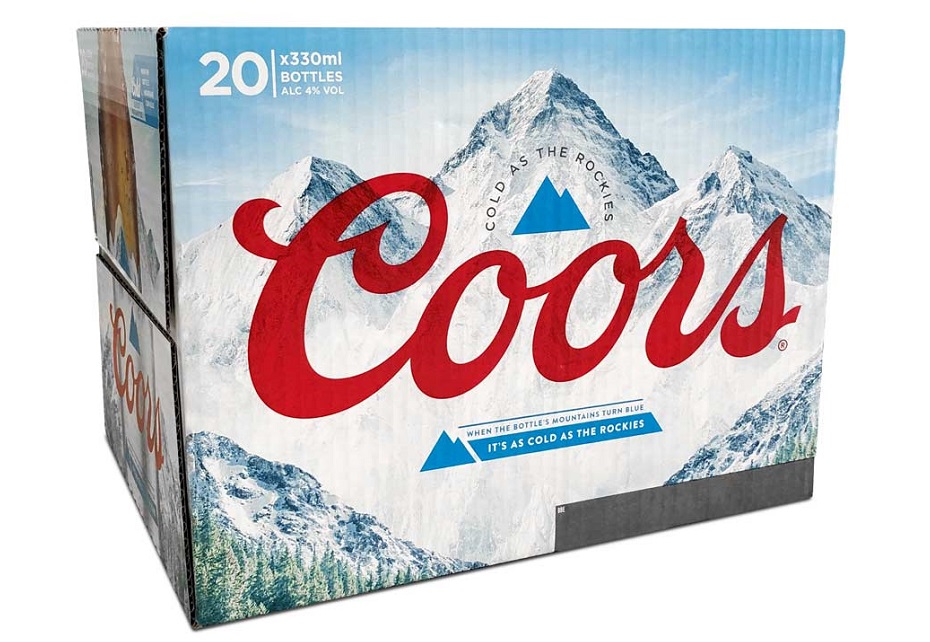 beer packaging for Coors