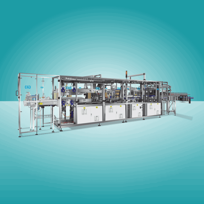 High speed case packing machine