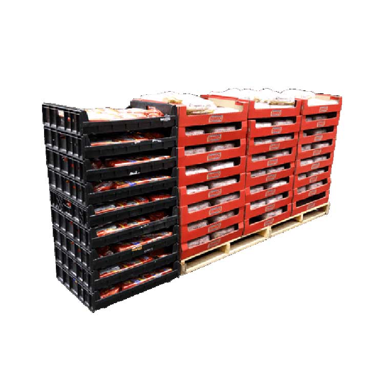 Шкаф для хранения хлеба в лотках 810х480х1700 шхх 2в