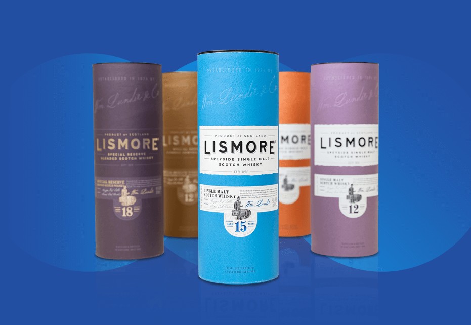 Helping Lismore reach their sustainability goals with luxury cardboard tube packaging