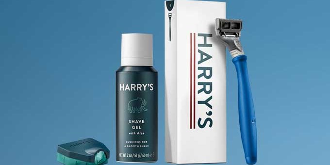 Harry's shaving product for packaging